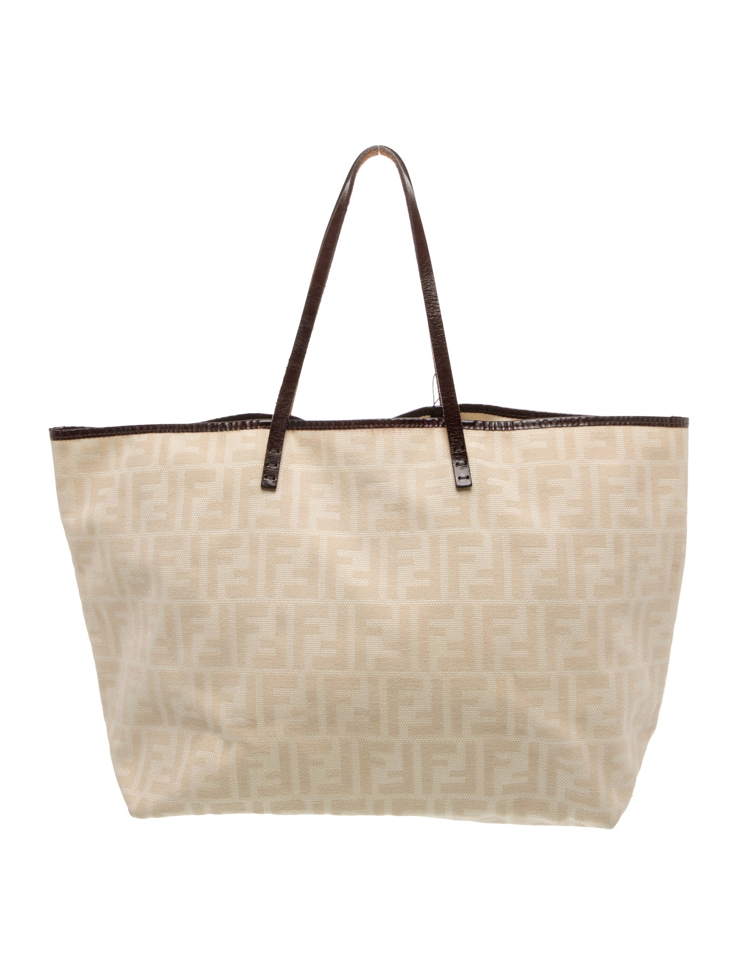 Fendi Zucca FF Roll Tote